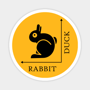 Duck Rabbit Illusion Magnet